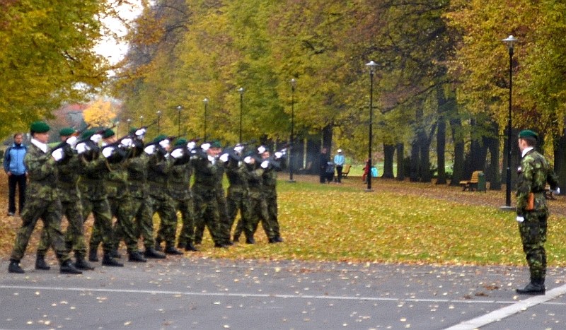 Minutu ticha ukončila čestná salva