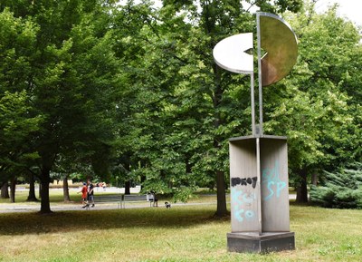 Plastika Tokio japonského sochaře Jo Ody. Foto: René Stejskal 