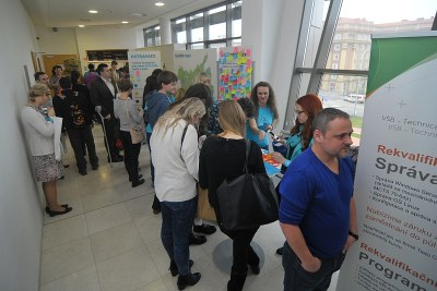 Z veletrhu Kariéra plus. Snímek Jiří Urban