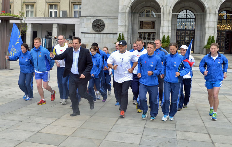 Start etapy do Č. Těšína