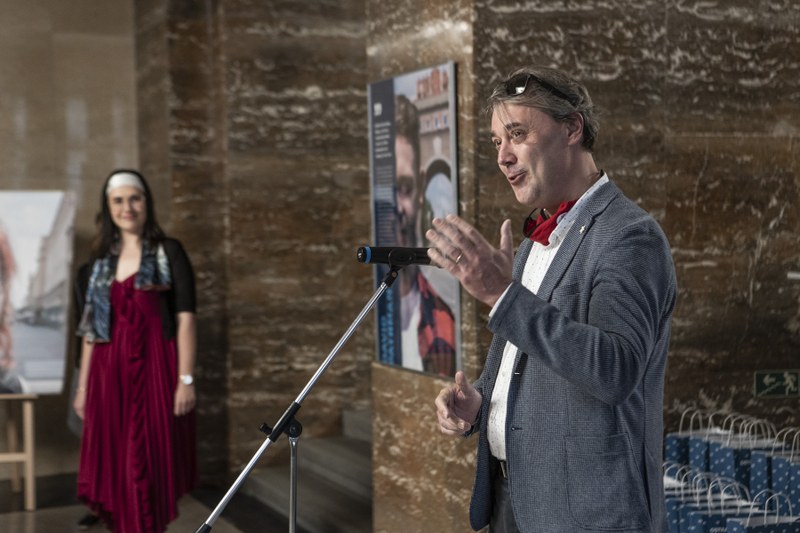 Rektor Slezské univerzity v Opavě Pavel Tuleja. 