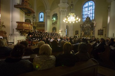 Slavnostní zahájení Svatováclavského hudebního festivalu. Foto: J. Zerzoň.