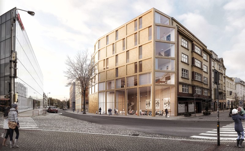 Pokračují přípravné práce na projektu bytového domu v centru města Pokračují přípravné práce na projektu bytového domu v centru města