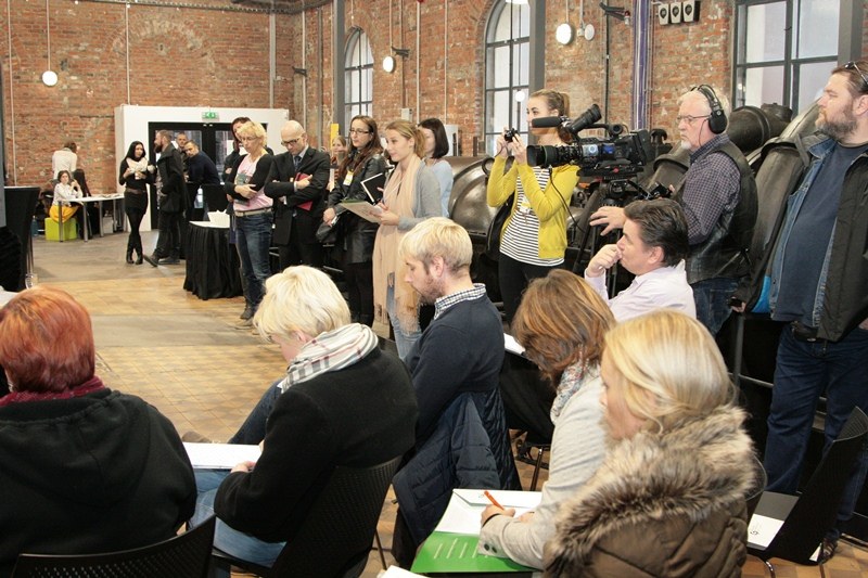 O téma konference byl velký zájem i mezi zástupci médií.