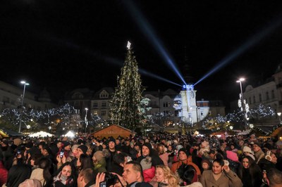 Ze zahájení Ostravských Vánoc 2023. Foto: Adolf Horsinka