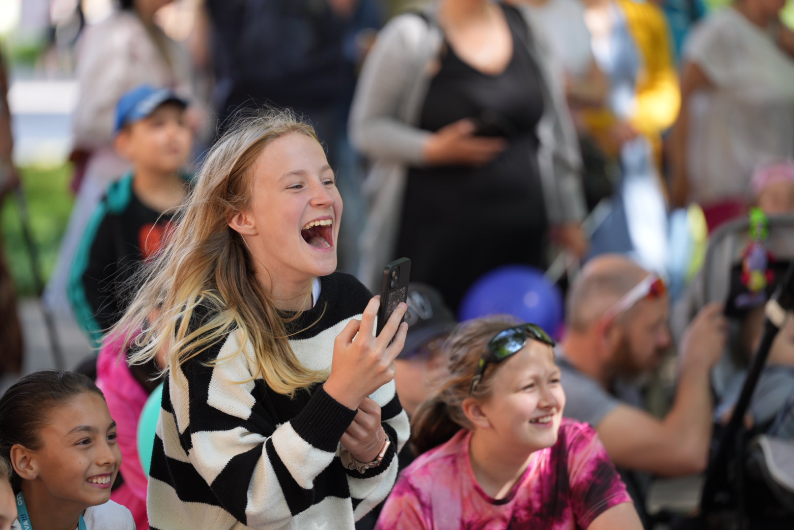 Návštěvníci si festival užívali