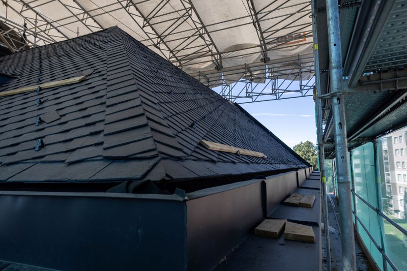 Rekonstrukce střechy Archivu města Ostravy