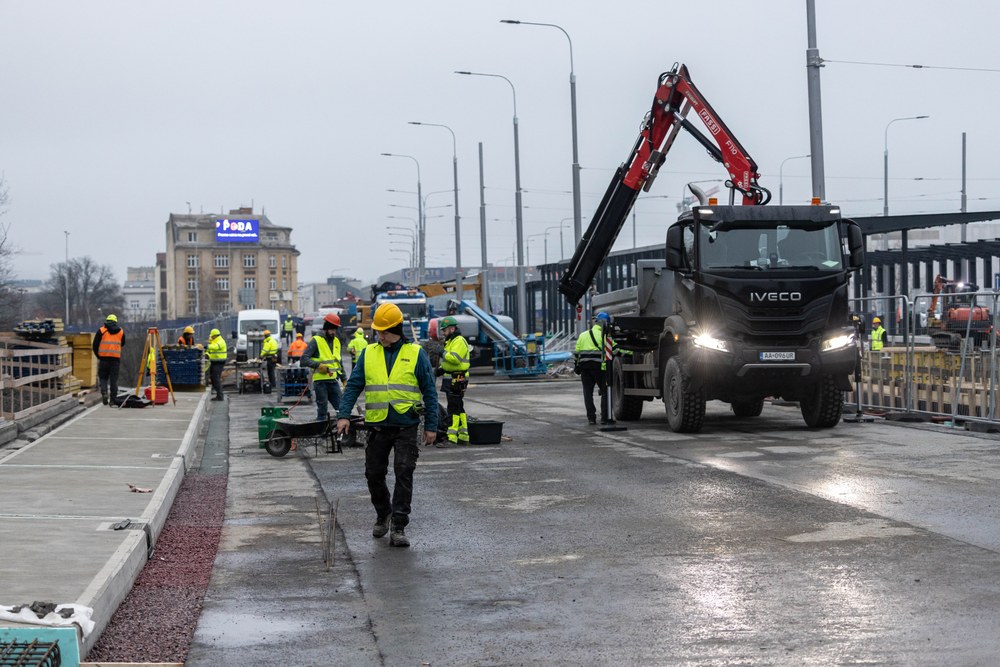 Harmonogram prací se daří splňovat