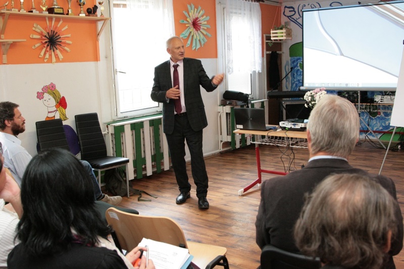 Hosty přivítal náměstek primátora Zbyněk Pražák. 