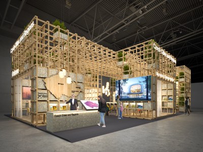 Společný propagační stánek, jehož expozici organizačně připravilo SMO. Zdroj: MMO