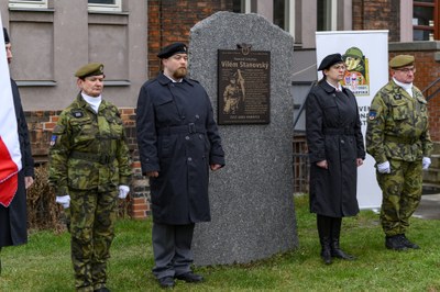 Pietní akt ke 130. výročí narození Viléma Stanovského. Foto: Martin Popelář