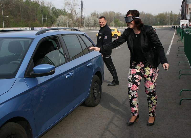 Akce je určena pro širokou veřejnost, začínající řidiče i autoškoly. Foto: PČR