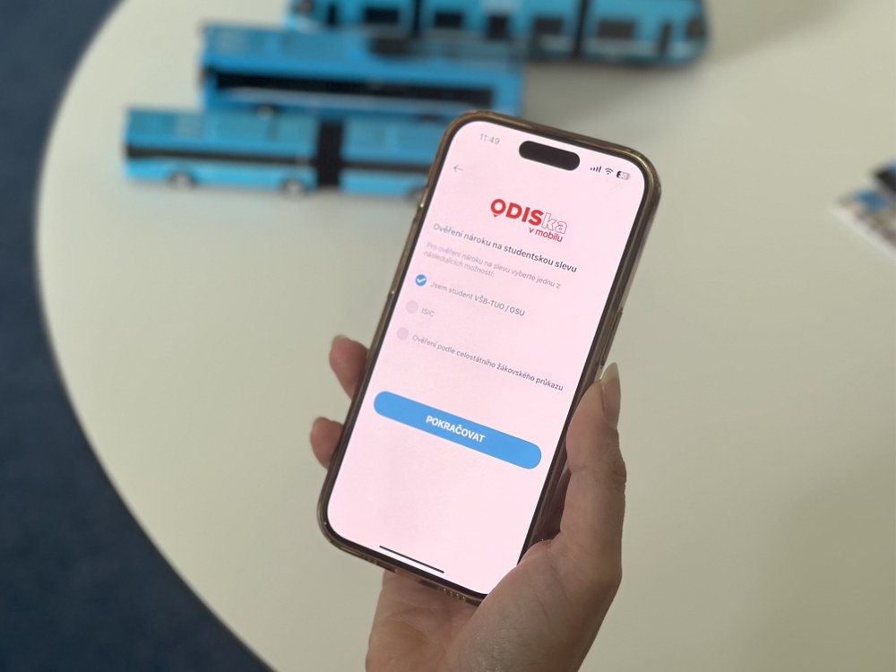 Čas ušetří také aplikace ODISka v mobilu. Foto: DPO