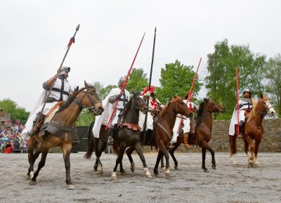 Součástí Historického reje budou rytířské turnaje a souboje. Ilustrační snímek: Jiří Zerzoň