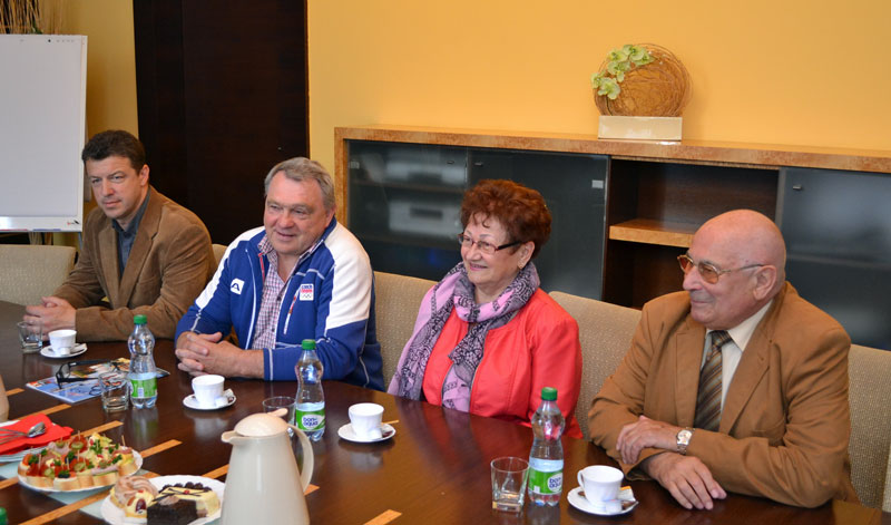 A. Depta (zleva), V. Mácha, A. Tačová, R. Neuvirt