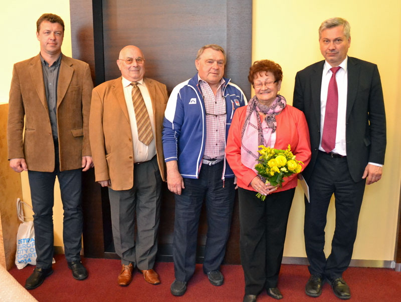 Olympionici s primátorem