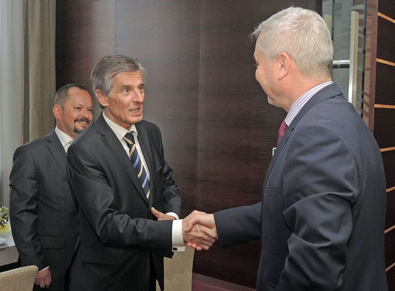 Primátor přijal velvyslance Slovenska Primátor přijal velvyslance Slovenska