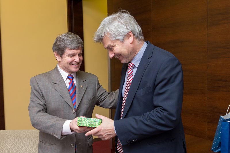 M. A. Antonietti (vlevo) a P. Kajnar