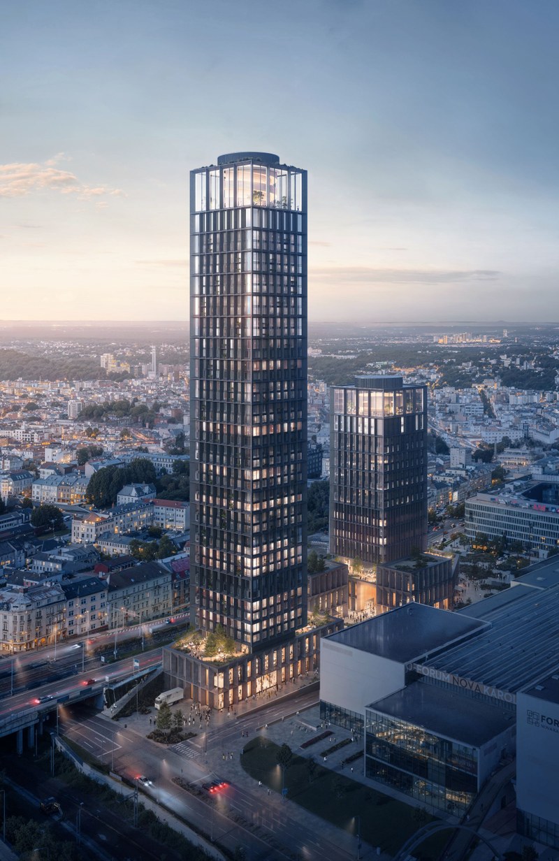 Budoucí podoba Ostrava Towers Complex. Zdroj: RT TORAX Group