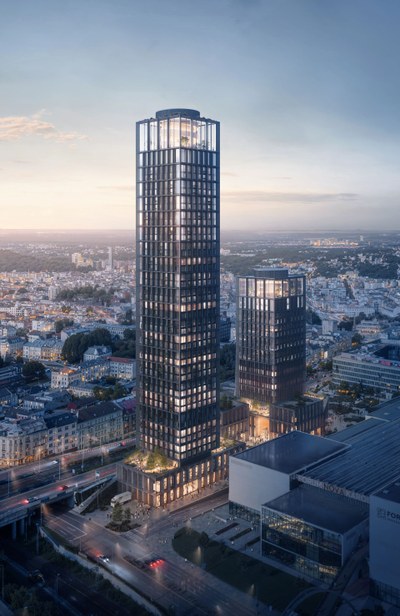 Budoucí podoba Ostrava Towers Complex. Zdroj: RT TORAX Group