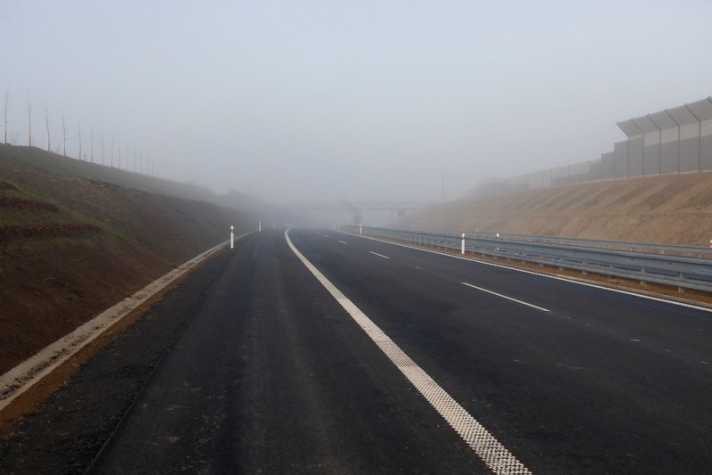 Nově dostavěný úsek prodloužené Rudné. Foto: Jiří Zerzoň