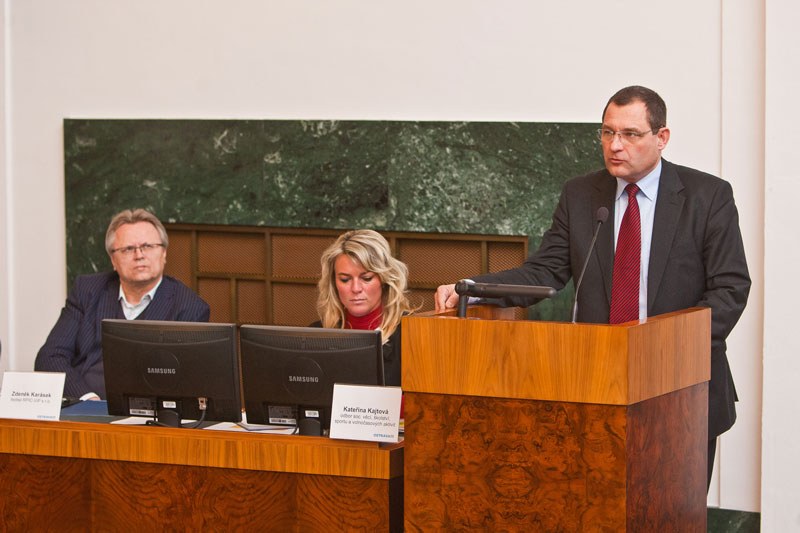 Dobré zprávy z Bruselu přinesl Karel Firla, výkonný ředitel EPA and CC