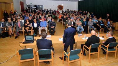 Záběr z minulé debaty k tématu VTP. Snímek archiv MMO.