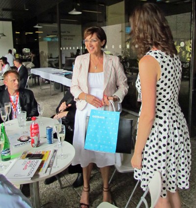 Ministryně kultury Alena Hanáková na Setkání s FILM OSTRAVA!!! Foto: MMO