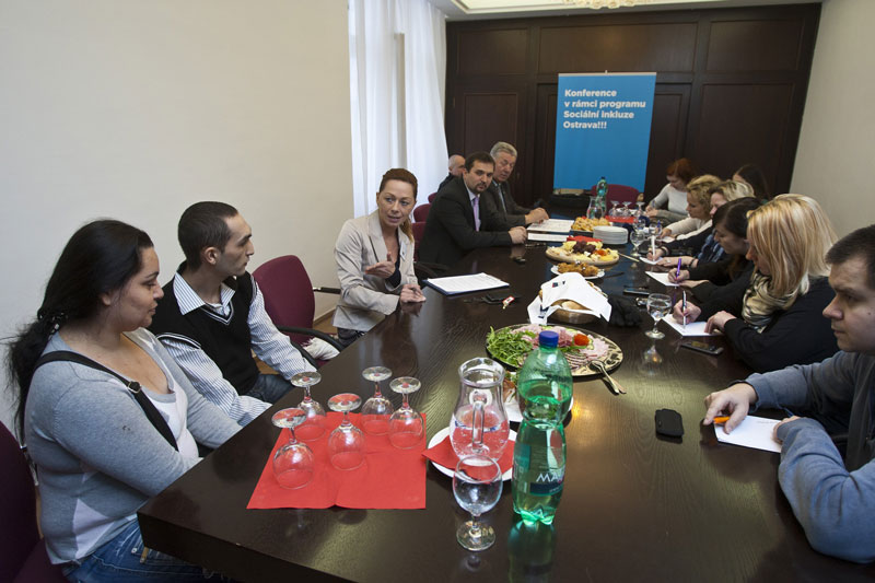 Účastníci projektu hovořili s novináři o své budoucnosti