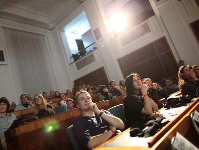 FOTO: Prostory Nové radnice hostily šestou PechaKucha Night Ostrava - autor snímku Milan Bureš