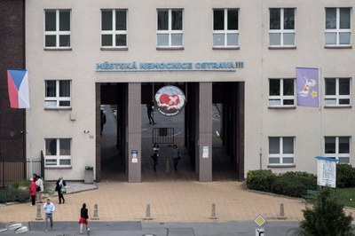 Městská nemocnice Ostrava. Foto: Lukáš Kaboň