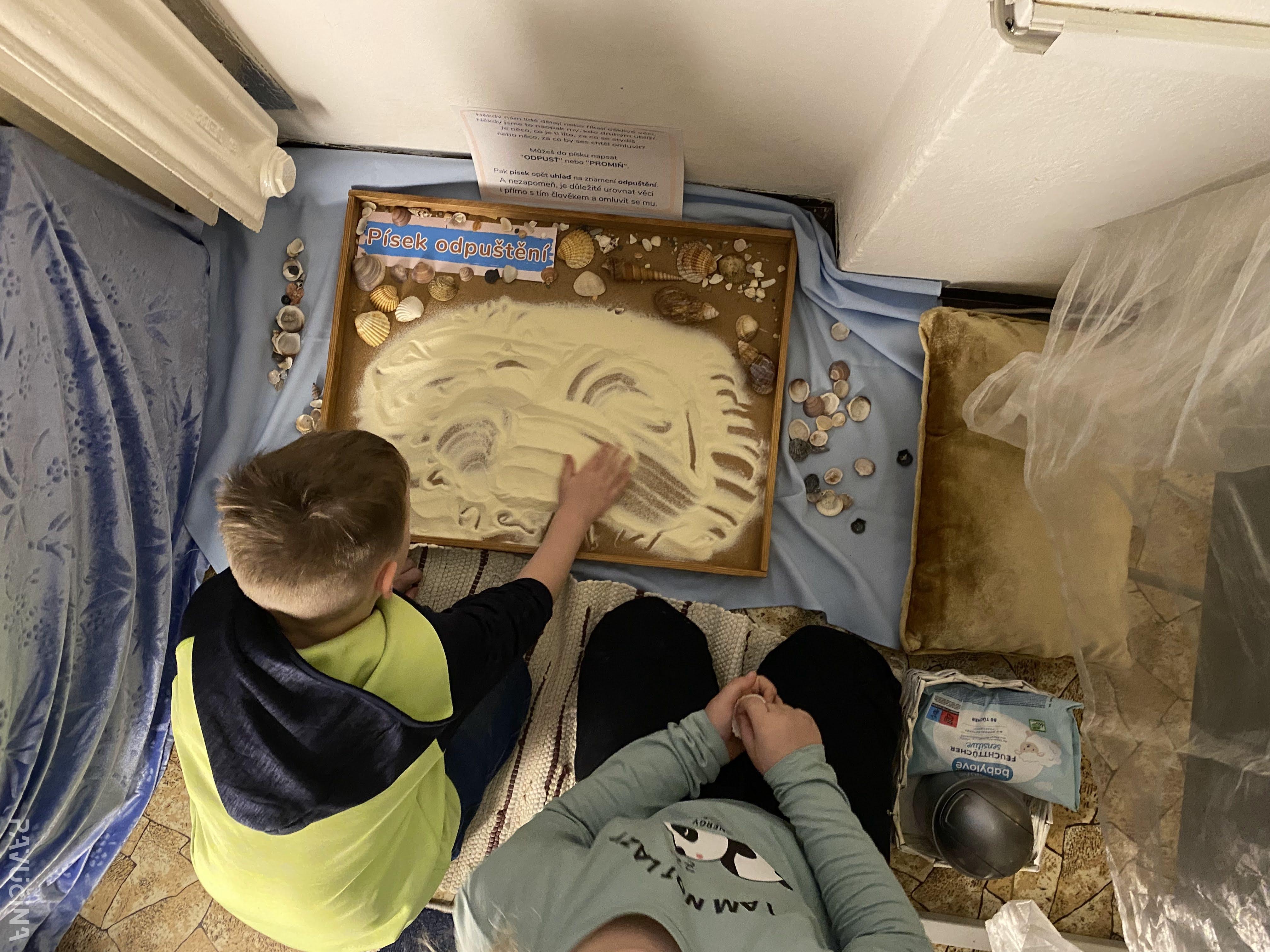 Dětský účastník projektu Oáza