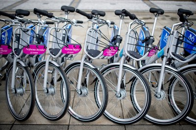 V letošním roce bude k zájemcům k dispozici 900 sdílených kol. Foto: Lukáš Kaboň