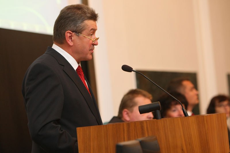 J. Cienciala, předseda Čes.-pol. obch. komory