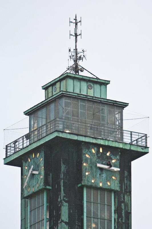 Radniční hodiny při opravě. Foto: J. Zerzoň