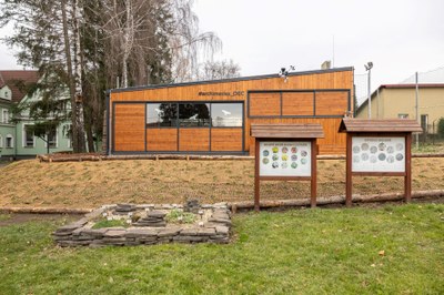 Venkovní učebna Archimedes ZŠ Ostrava-Radvanice