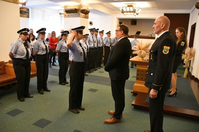 Řady městské policie vyztuží noví strážníci 