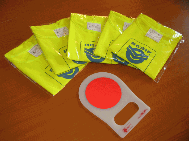 Reflexní vesty pro děti z mateřských škol