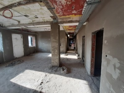 Dům kultury Poklad se opravuje podle harmonogramu. Foto: MMO.