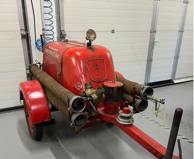 Stříkačka Sigmund. Foto: SH ČMS - Sbor dobrovolných hasičů Proskovice