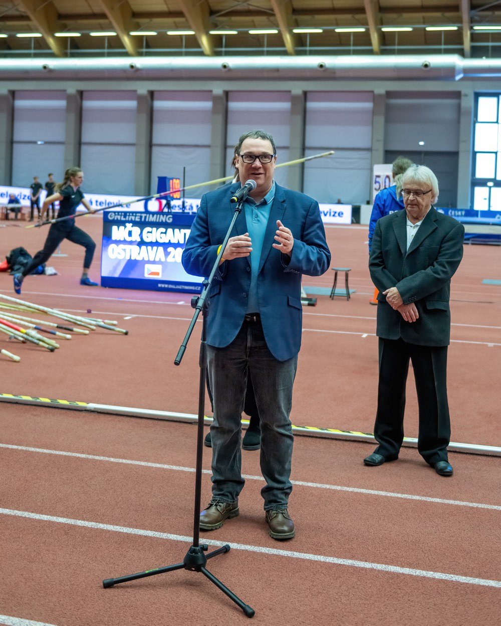 Sportovce pozdravil také ostravský primátor Jan Dohnal Sportovce pozdravil také ostravský primátor Jan Dohnal