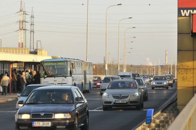 K foto: Provoz na Svinovských mostech - aktuální foto