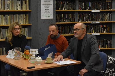 Druhé výročí reuse Centra oslavili také náměstkyně primátora Kateřina Šebestová, primátor Tomáš Macura a jednatel OZO Ostrava Karel Belda