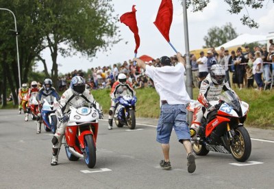 Start jednoho ze závodů na Okruhu Františka Bartoše v roce 2013. Foto: J. Zerzoň