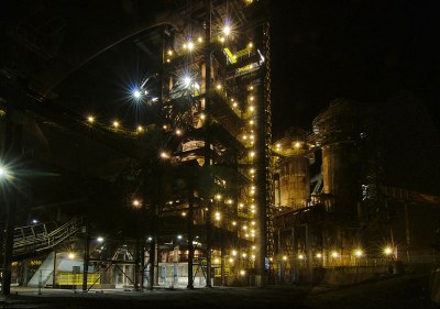 FOTO: Vysoká pec č. 1 v Dolních Vítkovicích