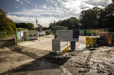 Sběrný dvůr městské společnosti OZO Ostrava. Ilustrační foto. Autor: OZO Ostrava