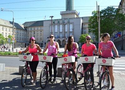 Jeden z nejvyužívanějších cyklostojanů byl umístěn na Prokešově náměstí. Foto: René Stejskal