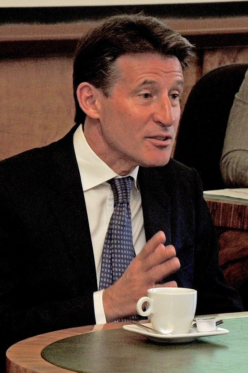 Lord Sebastian Coe, legendární sportovec, funkcionář a politik.