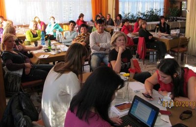 Účastníci semináře dopravní výchovy.