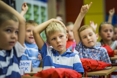 Ilustrační foto, děti ve škole. Autor: Jiří Zerzoň